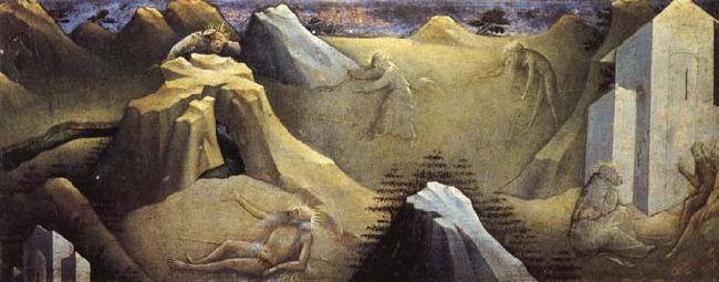 Lorenzo Monaco Scene from the Life of St.Onuphrius oil painting image